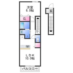 シャン・ノールⅡの物件間取画像